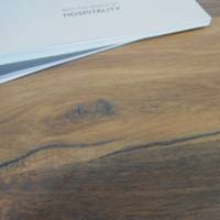 Plateau de table carré Chene Hunton - RestooTab