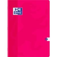 Cahier Piqué 24X32 cm grands carreaux 90g 140p coloris aléatoires - OXFORD