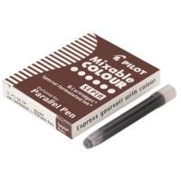 Boite de 6 Cartouches d'encre pour stylo Parallel Pen Sepia