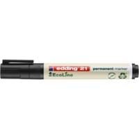 Marqueur Permanent 21 Ecoline noir 1,5-3 mm - EDDING