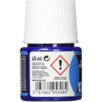 Flacon 45ml Peinture textile effet Daim Marine