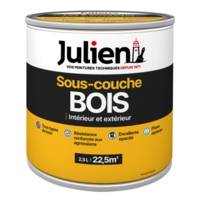 Sous-couche BOIS interieur et exterieur blanc mat - Gedimat - JULIEN