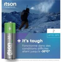 Boîte de 8 piles rechargeables AA Pro NiMH prêtes à l'emploi, 2500 mAh