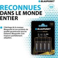 Piles AA alcalines PREMIUM, paquet de 4