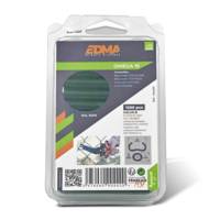 Agrafe OMEGA 16 galva A plastifié vert - Gedimat