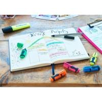 Etui de 4 Mini-surligneurs 7 - Assorti - 1-3 mm