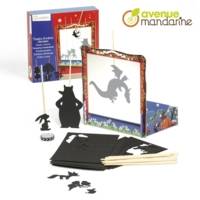 Coffret créatif Théâtre d'ombres chinoises - Multicolore