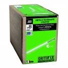 Cheville à frapper FMV D.8x132mm - Gedimat - OUTIFIX