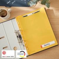 Pack 3 Pochettes Perforées A4 PP Cosy Opaque Jaune