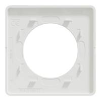 Plaque de finition 1 poste blanc 9003 ODACE TOUCH - Gedimat - SCHNEIDER ELECTRIC