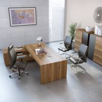 Fauteuil LAWYER haut dossier avec têtière, piétement à roulettes - Mobilier - Collectivité