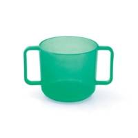 Tasse à anses translucide 22cl - aux  4 coloris vifs