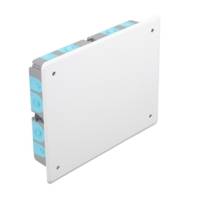 Boîte de dérivation encastrée STOP AIR+ couvercle - Gedimat - DEBFLEX