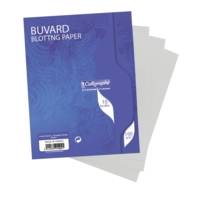 Sachet 10 buvards blanc 16x21 100g
