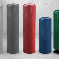 Borne Plaisance Ø 21.9 cm Ht 60 cm - Borne de protection coloris variable