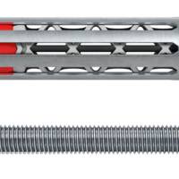 Cheville bi-matière DUOHM 6 x 55 pour corps creux, avec vis à tête cylindrique, empreinte TX - Gedimat - FISCHER