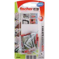 Cheville DUOPOWER RH NV - 6x30mm - Gedimat - FISCHER FRANCE