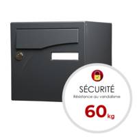 Boîte aux lettres PREFACE 1 porte - Gedimat - RENZ