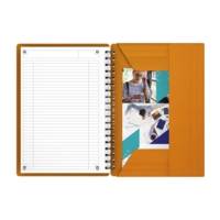 MEETINGBOOK B5 160P 90g lignée 6MM couverture polypro