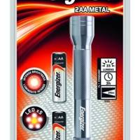 Torche Métal Led Gris argent Légère autonomie 3h, portée 34 métres