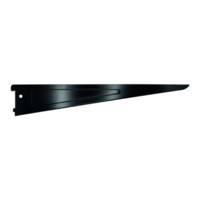 Console double entraxe 32 mm acier noir - Gedimat - NORAIL