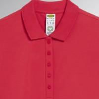Polo manche courte de travail femme ATHENA rouge hibiscus - Gedimat - DIADORA SPA