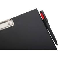 Porte-bloc carton plastifié format A4 paysage noir - MAUL