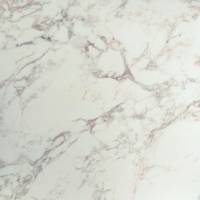 Plateau de table 90x90cm Marbre Olympo & laiton - RestooTab