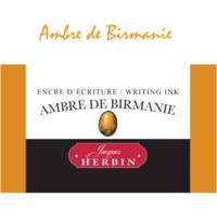Encre traditionnelle à stylo en flacon "D" 30ml Ambre de birmanie - HERBIN
