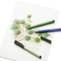 Stylo technique PITT artist pen pointe Brush Gris froid I - FABER-CASTELL
