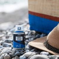 Peinture en Spray 7A - 100ml Spécial Textiles Naturels et Synthétiques JAUNE