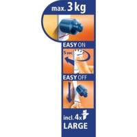 Double Crochet Acier Powerstrips" WAVE" WATERPROOF 3Kg