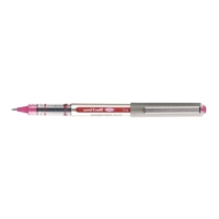 Roller encre liquide EYE UB157 pointe moyenne 0,7mm rose - Uni-Ball