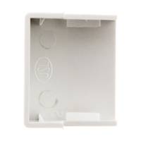 Raccord d'angle de mur extérieur blanc pour moulure 20x10mm - Gedimat - ZENITECH