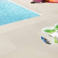 Margelle droite pierre reconstituée RUSTIQUE BULLEE ton pierre nuancé - 50x33x3,5cm - Gedimat