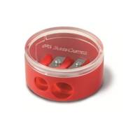 Taille-crayon 2 usages, rond, couleurs assorties