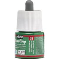 Flacon 45ml Peinture MARBLING Vert Emeraude