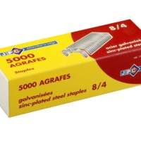 Boite de 5000 agrafes 8/4 galvanisées - WONDAY