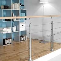 Main courante en hêtre brut - Ø 40 mm x L.2 m - Gedimat