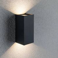 Applique extérieure murale FLAME anthracite 2 x 5,8W 230V - Gedimat
