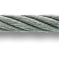 Câble de levage acier dur galvanisé D5,8mm charge de travail 316kg - Gedimat - CHAPUIS
