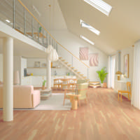 Parquet contrecollé SPLIT - 1110 x 193 x 13 mm - Gedimat