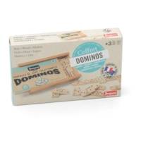 Jeux de Société-Jeu de Dominos en Bois - Coffret en Bois