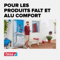Insect Stop® Rlx moustiquaire Alu gris pour portes, recoupable 1,2m x 2,5m