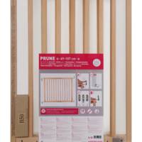 Barrière de protection PRUNE pour enfants bois brut - h.77 cm l.69 à 107 cm - Gedimat