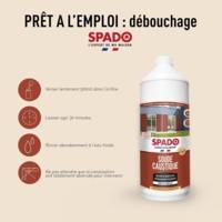 Flacon 1 l Soude Caustique Débouche les Canalisations Décapant Peinture Dégraissant Surpuissant