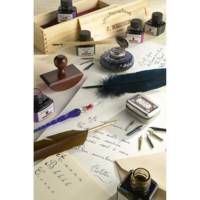 Encre traditionnelle à stylo en flacon "D" 30ml Jaune bouton d'or - HERBIN