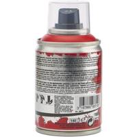 Aérosol 100 ml Peinture opaque permanente faible odeur ROUGE NOEL - PÉBÉO