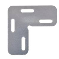 Equerre d'assemblage horizontale PROFILDECK pour structure de terrasse aluminium - Gedimat - JOUPLAST