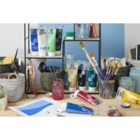 Tube 100ml Peinture Studio Gouache Fine Noir Ivoire